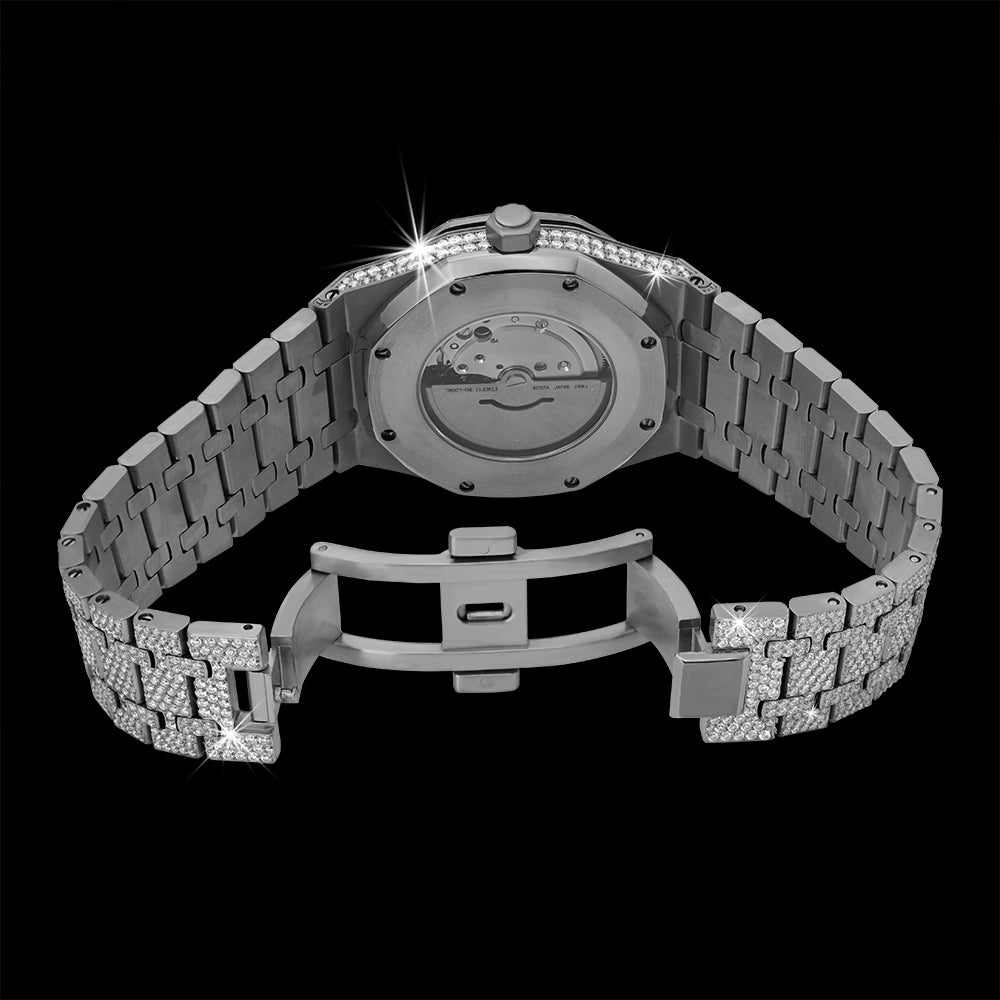 Signature Iced Nautilus Watch