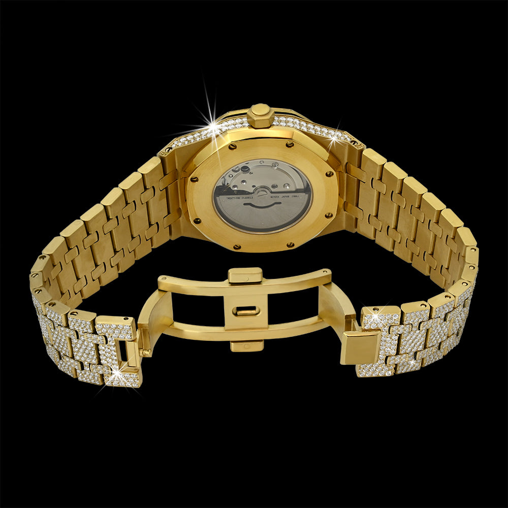 Signature Iced Nautilus Watch