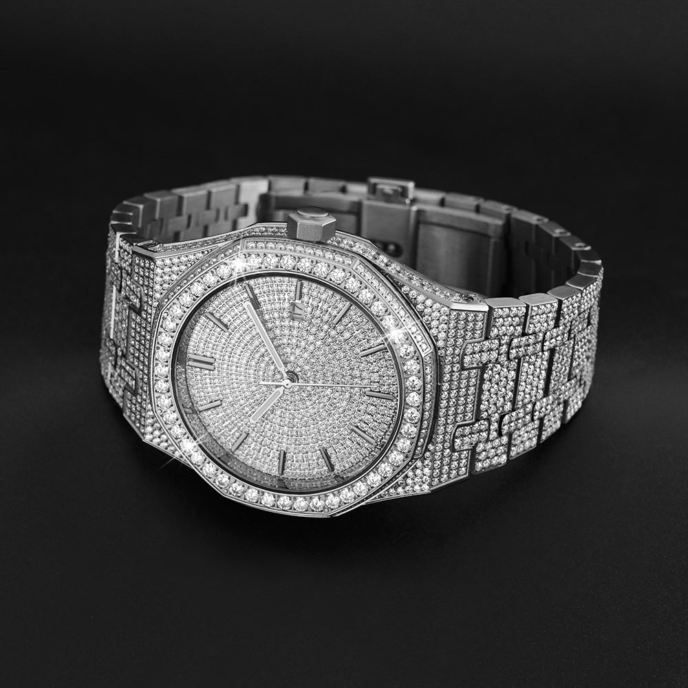 Signature Iced Nautilus Watch