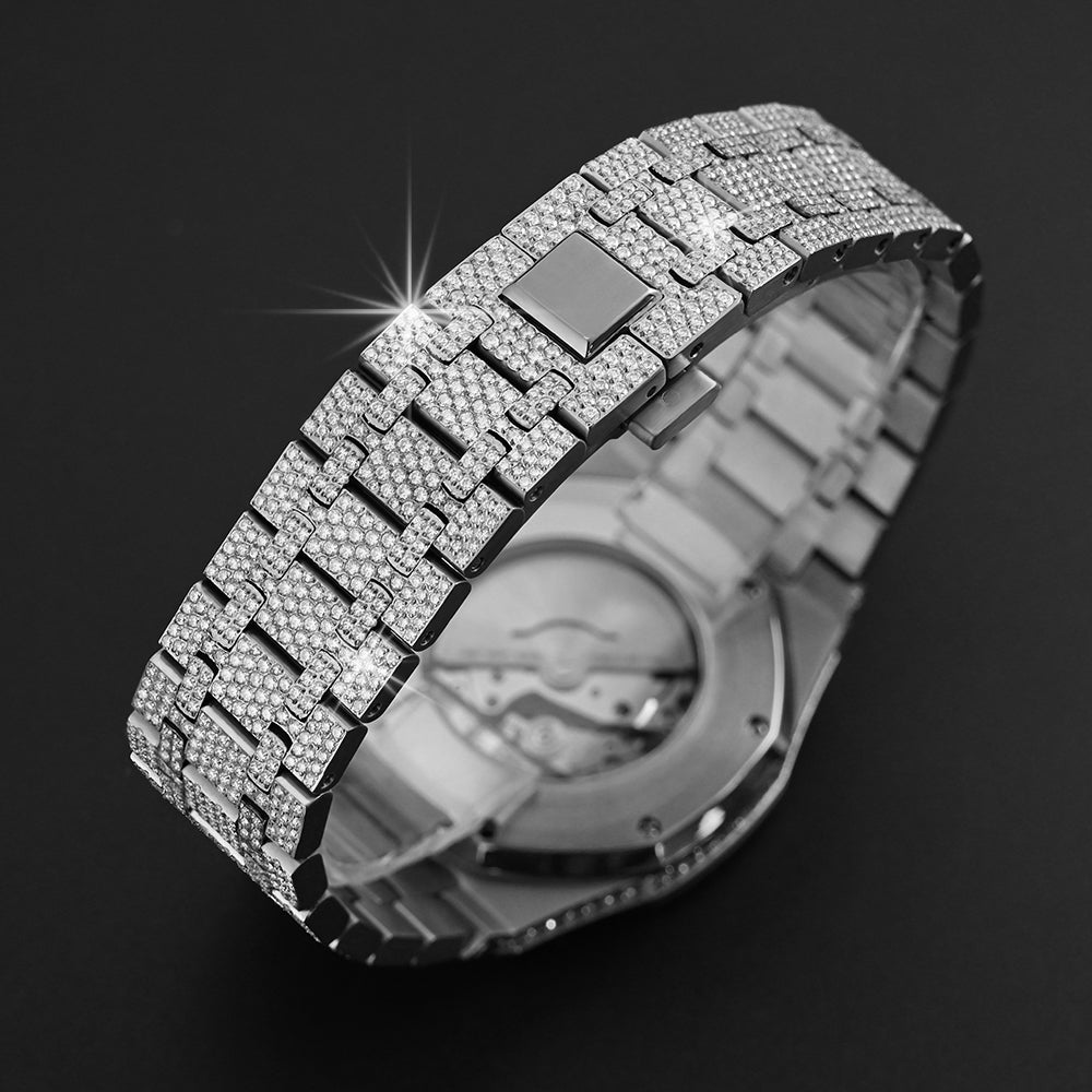 Signature Iced Nautilus Watch