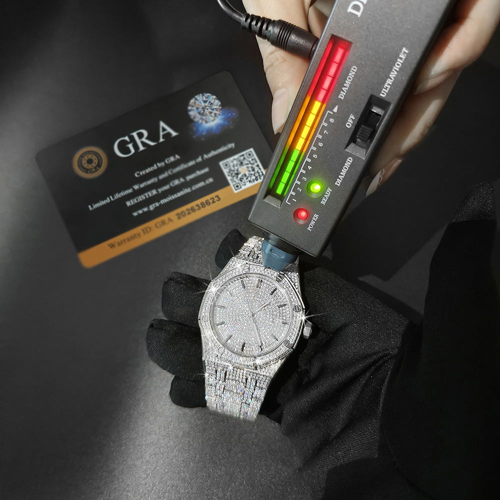 Signature Iced Nautilus Watch