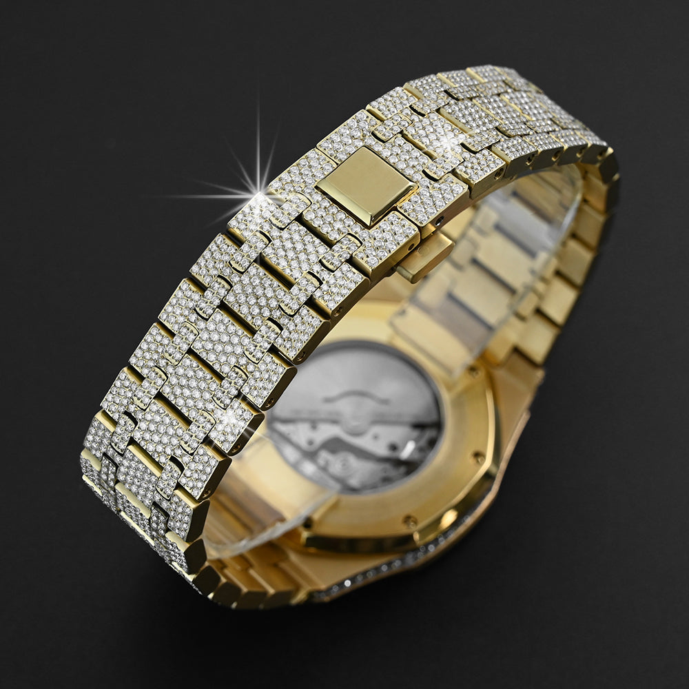 Signature Iced Nautilus Watch